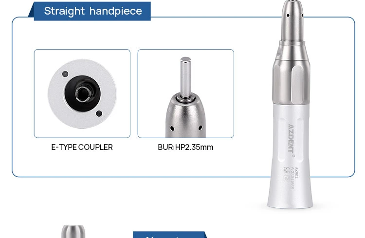 Azdent Dental Material High & Low Speed Surgical Handpiece Kit with LED